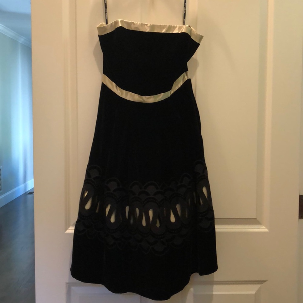Black Velvet Betsy Johnson dress.